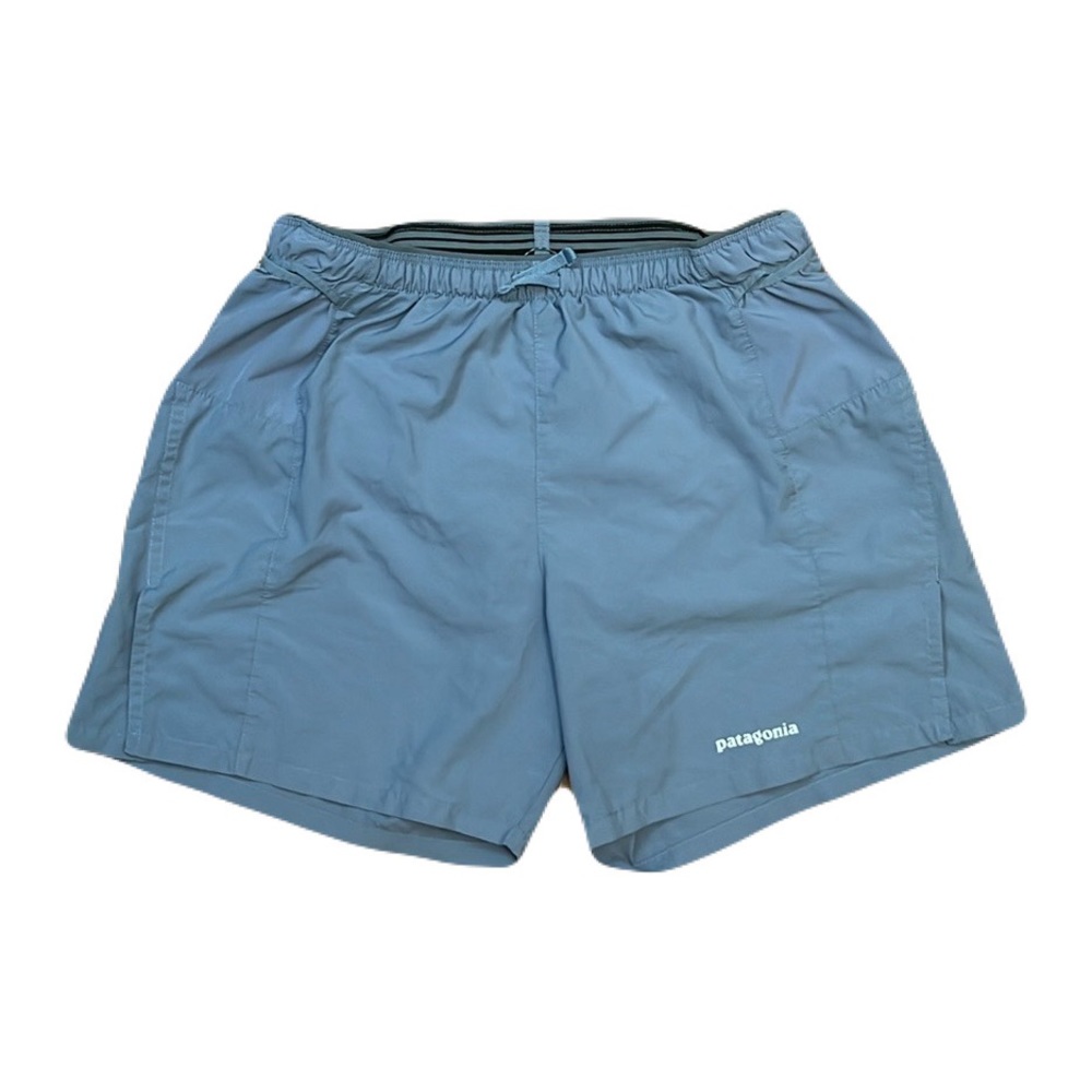Patagonia Men’s Strider Pro 5” Shorts in Grey, size Small